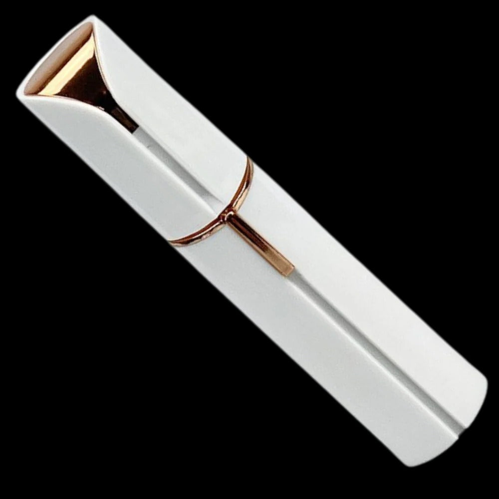 Belro electric facial hair shaver with a sleek design, showing the close-up of the shaver head and handle for personal care.