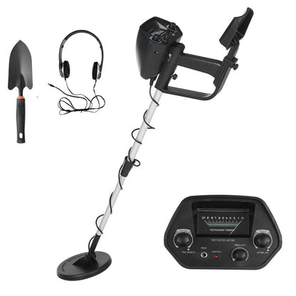 Belro professional metal detector with control panel and search coil for metal detection in electronics and outdoor search activities.