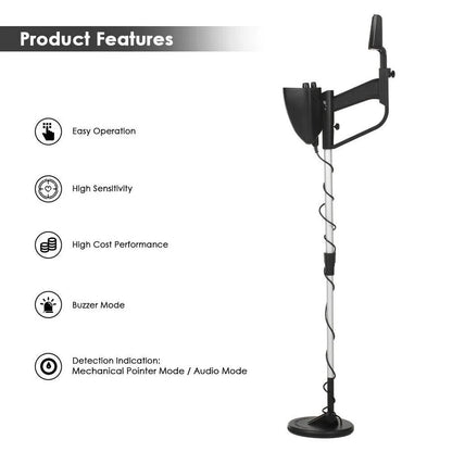 Belro professional metal detector with digital display and adjustable coil for treasure hunting and metal detection.