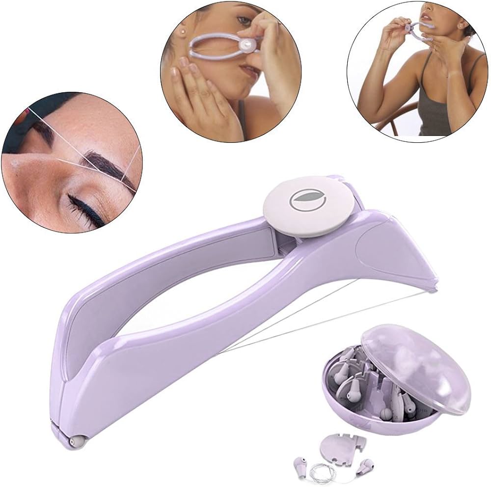 Belro Pro Facial Hair Threader for precise hair removal, featuring a sleek design and easy-to-use threading tool in health and beauty.