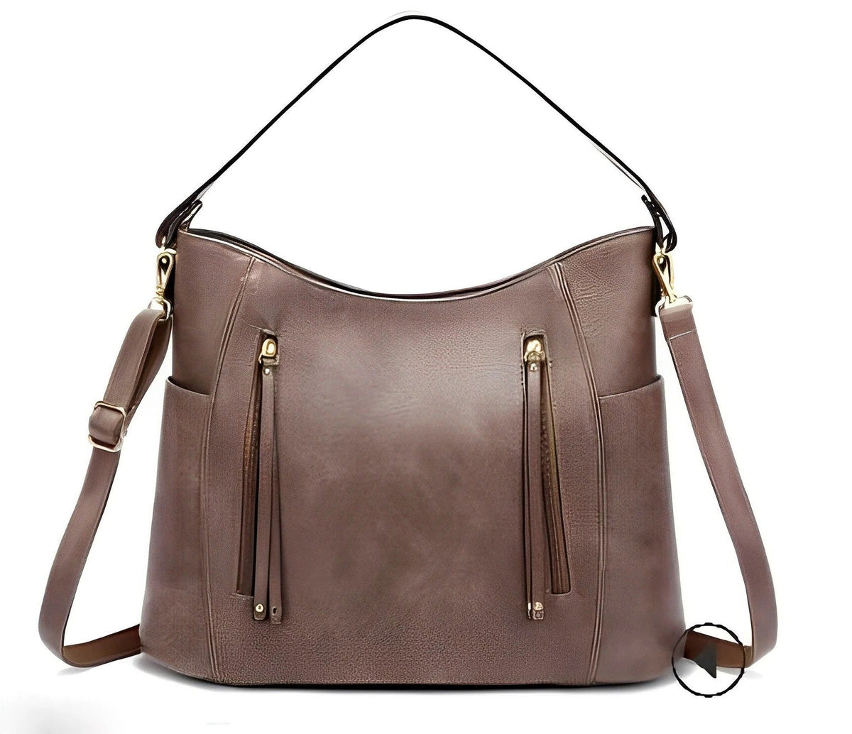 Belro stylish vintage leather bag for ladies, featuring a classic design with a spacious interior and elegant finish.