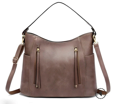 Belro stylish vintage leather bag for ladies, featuring a classic design with a spacious interior and elegant finish.