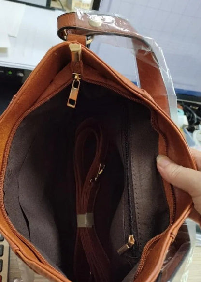 Belro stylish ladies vintage leather bag with elegant design, perfect as a wallet or card holder accessory.