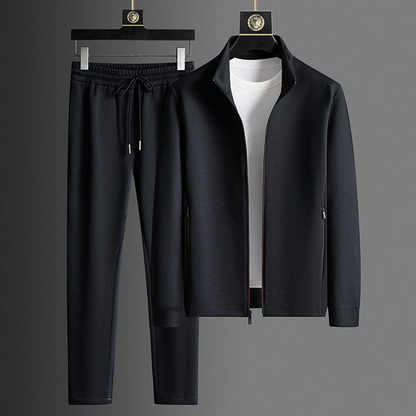 Men's Belro leisure suit, comfortable clothing set with a matching jacket and pants, casual and relaxed fit.