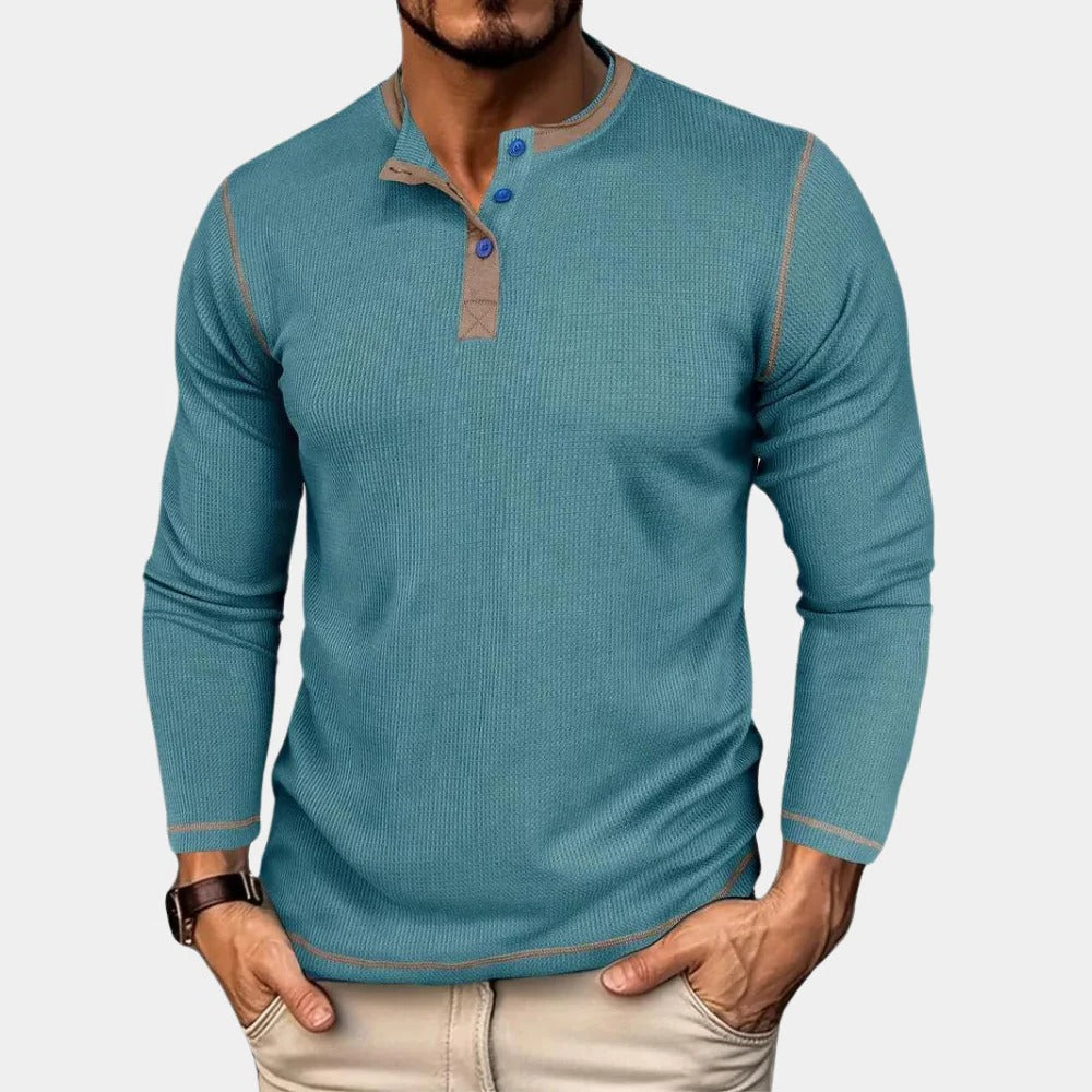 Soft and comfortable men's Belro T-shirt in a classic fit, shown in a neutral color on a plain background.