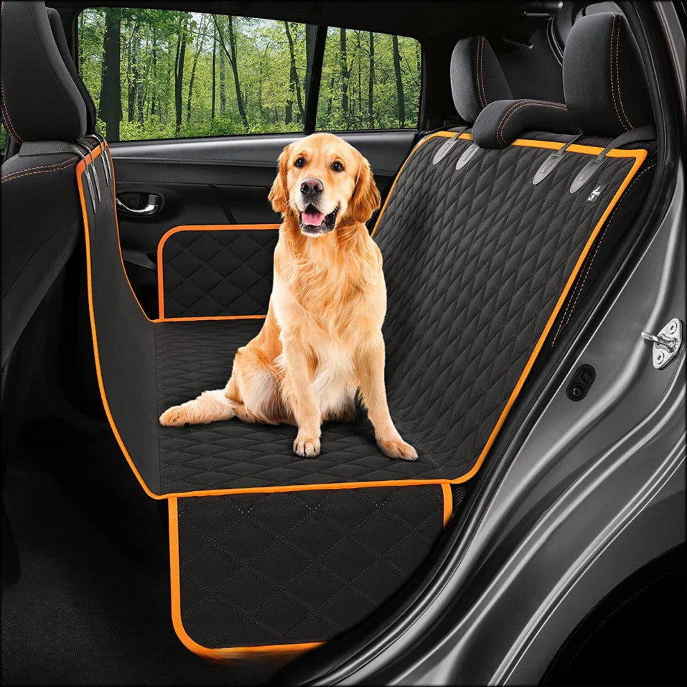 Belro hard bottom car seat extender for dogs, featuring durable design and secure fit to elevate pet comfort during travel.