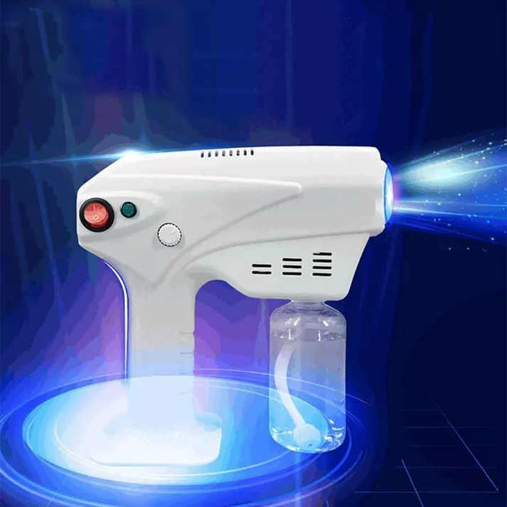 Belro Professional Handheld Hair Steamer for hair care, showing the compact device with water tank and steam outlet.
