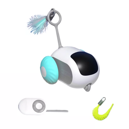 Belro smart pet sports car toy for cats, remote control interactive toy with USB charging, designed to entertain and engage cats.