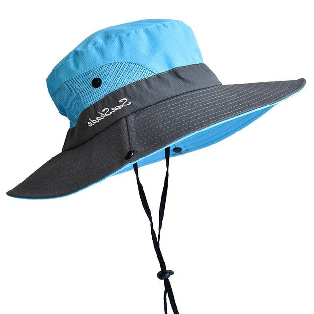 Belro UV protection foldable sun hat with wide brim, stylish sun shield accessory, lightweight and perfect for outdoor sun protection.