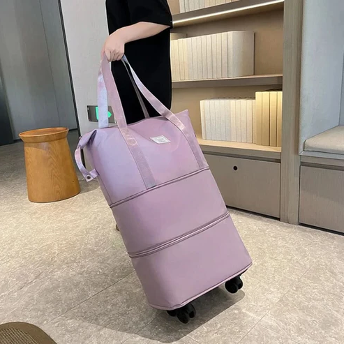 Belro Separation Backpack with wheels, designed for dry and wet storage, shown with multiple compartments and durable fabric.