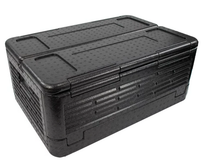 Belro Chill Chest Cooler, a portable home and garden cooler with a sleek design, ideal for keeping drinks and snacks cold.