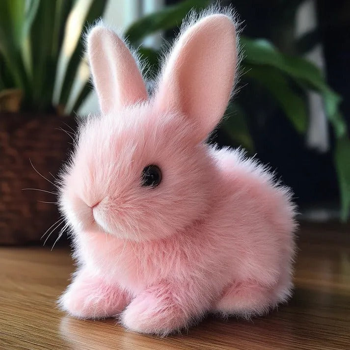 Belro Bunny Toy for cats, soft plush pet toy with bunny design, perfect for feline play and entertainment.