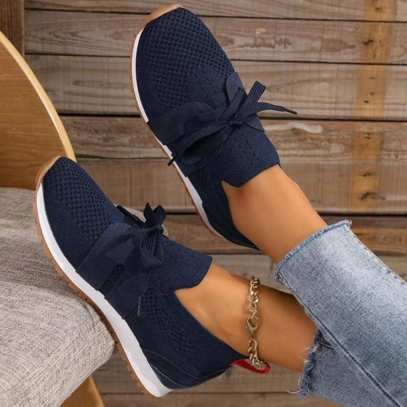 Belro orthopedic mesh sneakers with supportive design, shown in a detailed view highlighting the breathable mesh material.