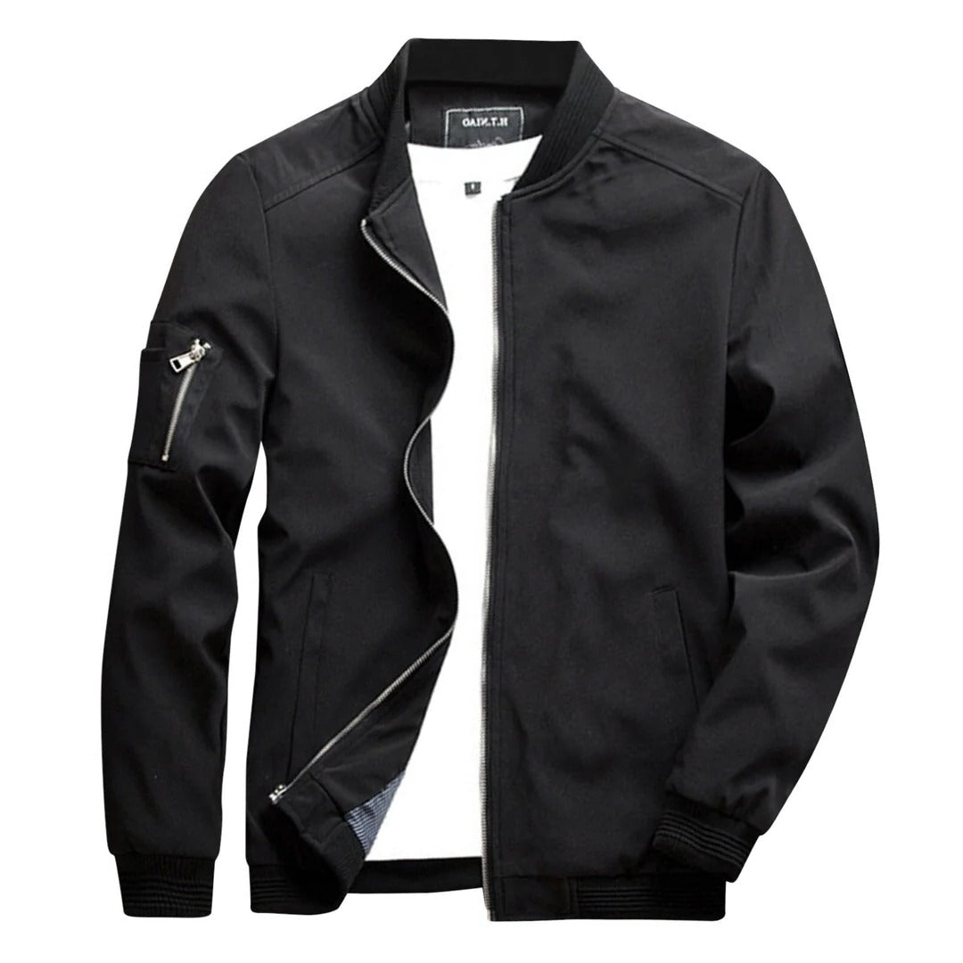 Belro men's short summer jacket, stylish lightweight clothing with a modern fit, shown on a model with a neutral background.