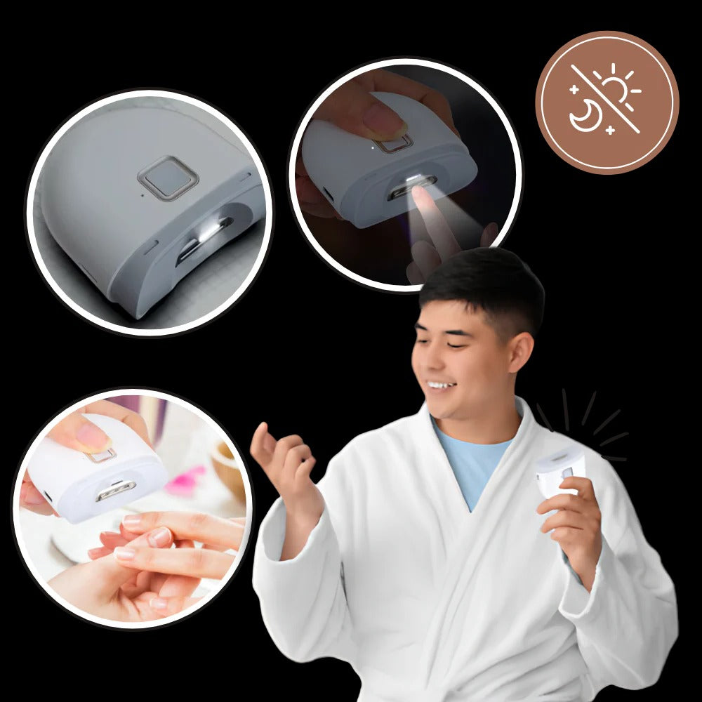 Belro dual speed electric nail clipper with ergonomic design for easy, precise nail trimming in health and beauty nail care.