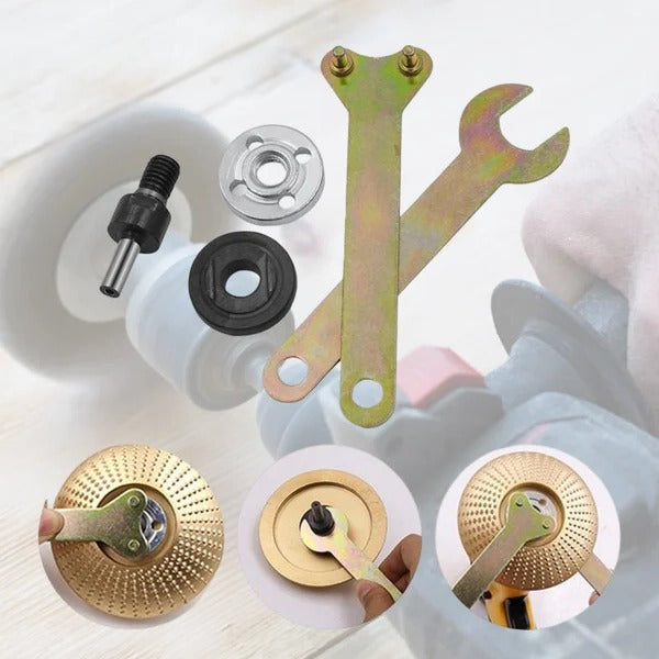 Belro electric drill grinder converter set for power tools and hardware, showcasing the versatile grinding attachment.