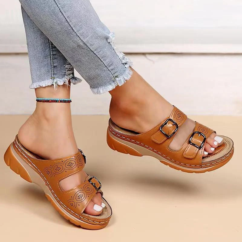 Belro women's orthopedic sandals showcasing cushioned straps and supportive soles for superior comfort and health.