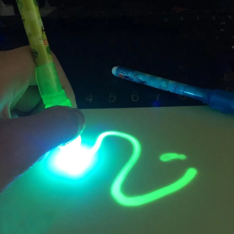 Belro Magic LED Light Drawing Pad for kids, electronic drawing tablet with illuminated surface for creative art and learning.
