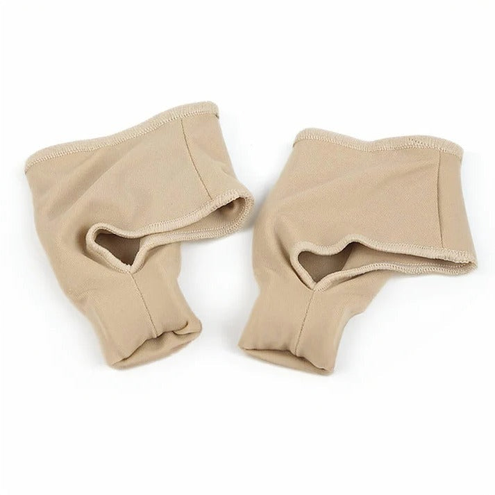 Belro ergonomic bunion corrector worn on toes, designed to realign and provide comfort for foot health.