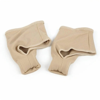 Belro ergonomic bunion corrector worn on toes, designed to realign and provide comfort for foot health.