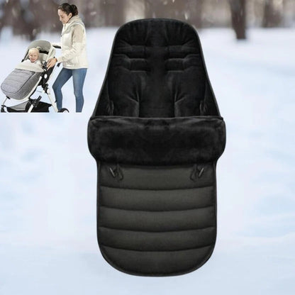 Belro universal baby stroller footmuff in soft, insulated fabric, designed to keep infants warm and cozy during outdoor outings.