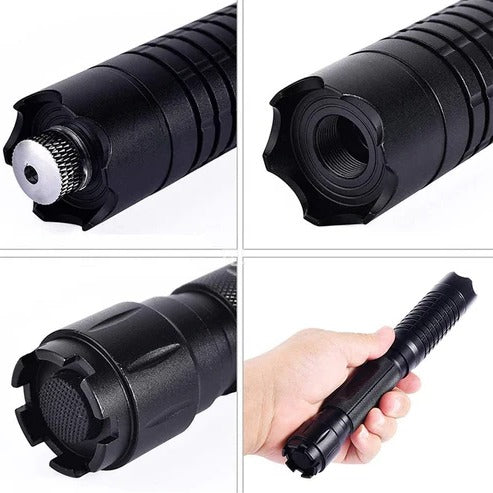 Belro tactical laser torch flashlight with adjustable beam and durable design, ideal for outdoor and professional use.