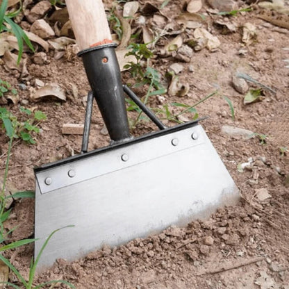 Belro ergonomic garden scraper tool with a comfortable handle, designed for efficient garden and kitchen scraping tasks.