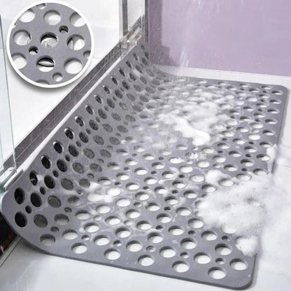 Belro Secure Shower Mat with textured surface for safety, non-slip design, and bathroom safety in health and beauty.