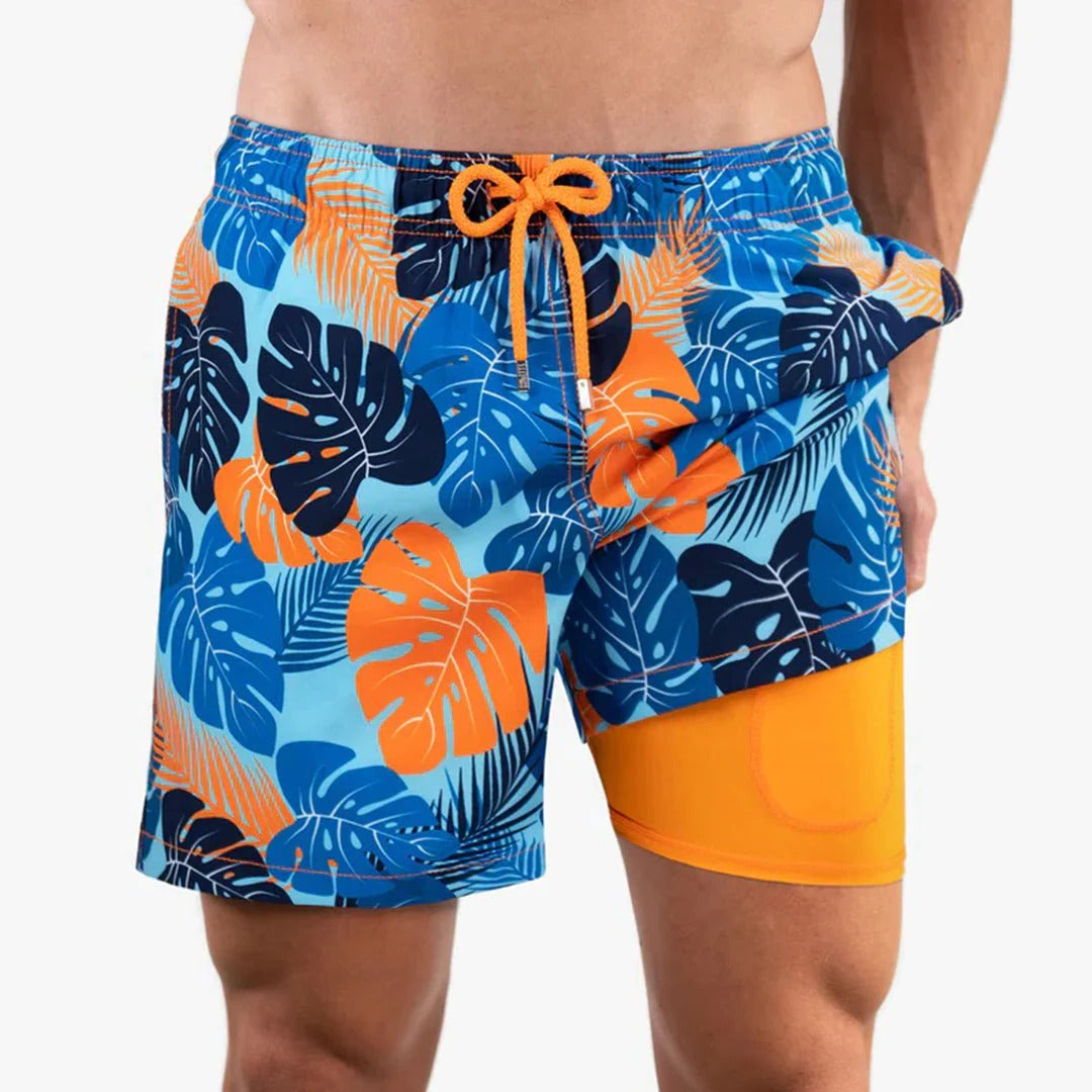 Men's stylish swimming trunks by Belro, featuring vibrant designs and comfortable fit, perfect for swimwear and beach outings.