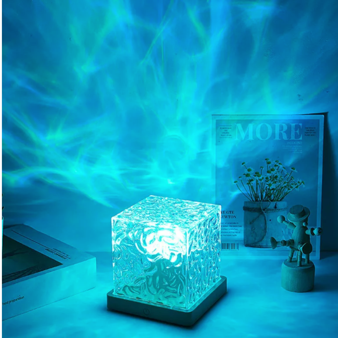 Belro Sleep Aid Lamp for health and relaxation, with soft glowing light and modern design, ideal for better sleep and calming ambiance.