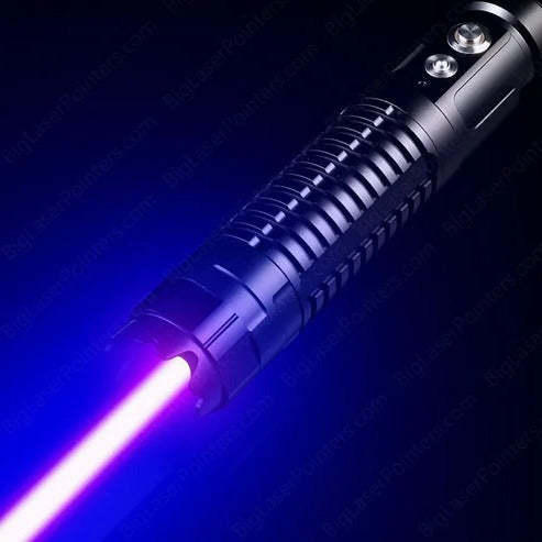 Belro Tactical Laser Torch flashlight with adjustable beam and ergonomic grip, designed for outdoor and tactical use.