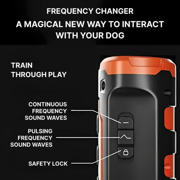 Belro ultrasonic dog anti-bark device emitting sound to stop excessive barking, designed for pet supplies for dogs.