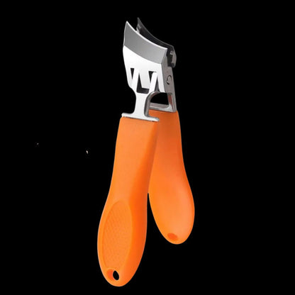 Belro Precision Wide-Jaw Nail Clipper showing stainless steel blades and ergonomic handle for easy nail trimming.