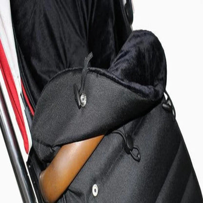Belro universal baby stroller footmuff in soft, cozy fabric, designed for outdoor use and stroller comfort.