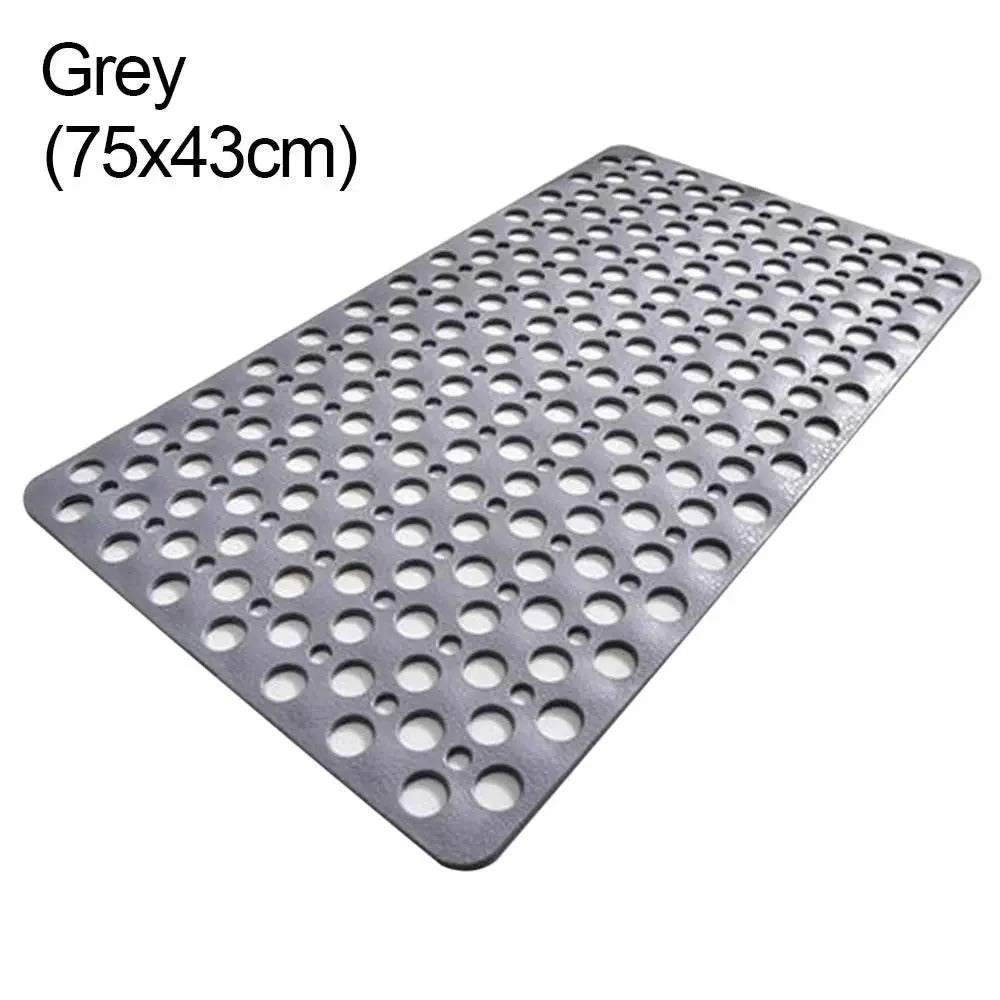 Belro Secure Shower Mat with textured surface for slip-resistant safety in the bathroom, health and beauty product.