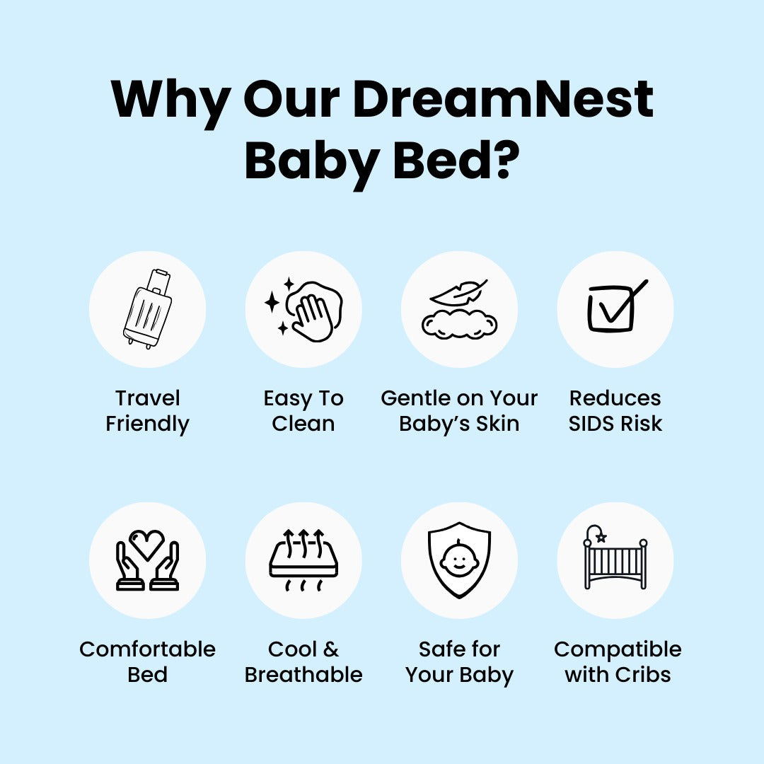 Belro anti-spit-up infant pillow with soft, supportive fabric designed for baby's comfort and help with reflux.