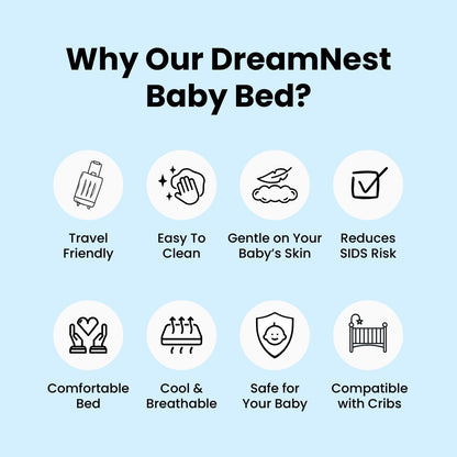 Belro anti-spit-up infant pillow with soft, supportive fabric designed for baby's comfort and help with reflux.