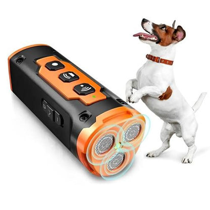 Belro ultrasonic dog anti-bark device used for training, featuring a compact design to effectively reduce barking in dogs.