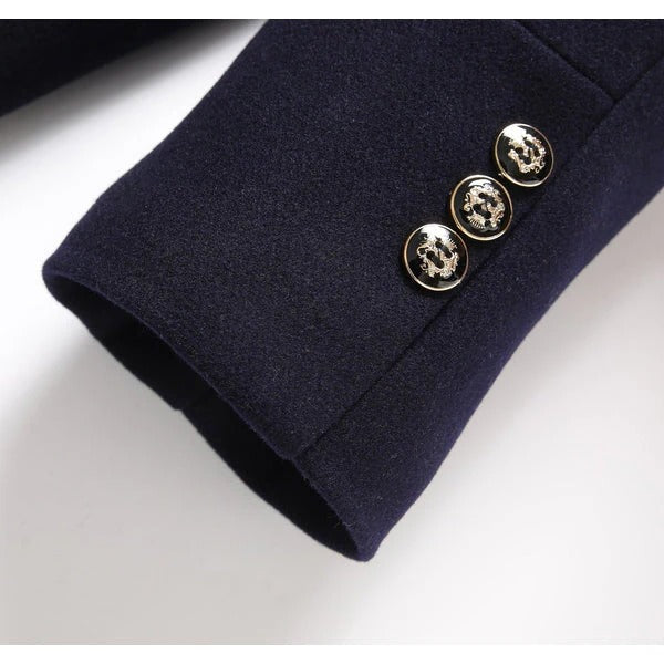 Belro men's wool coat featuring a classic design, tailored fit, and warm, high-quality fabric for stylish winter wear.