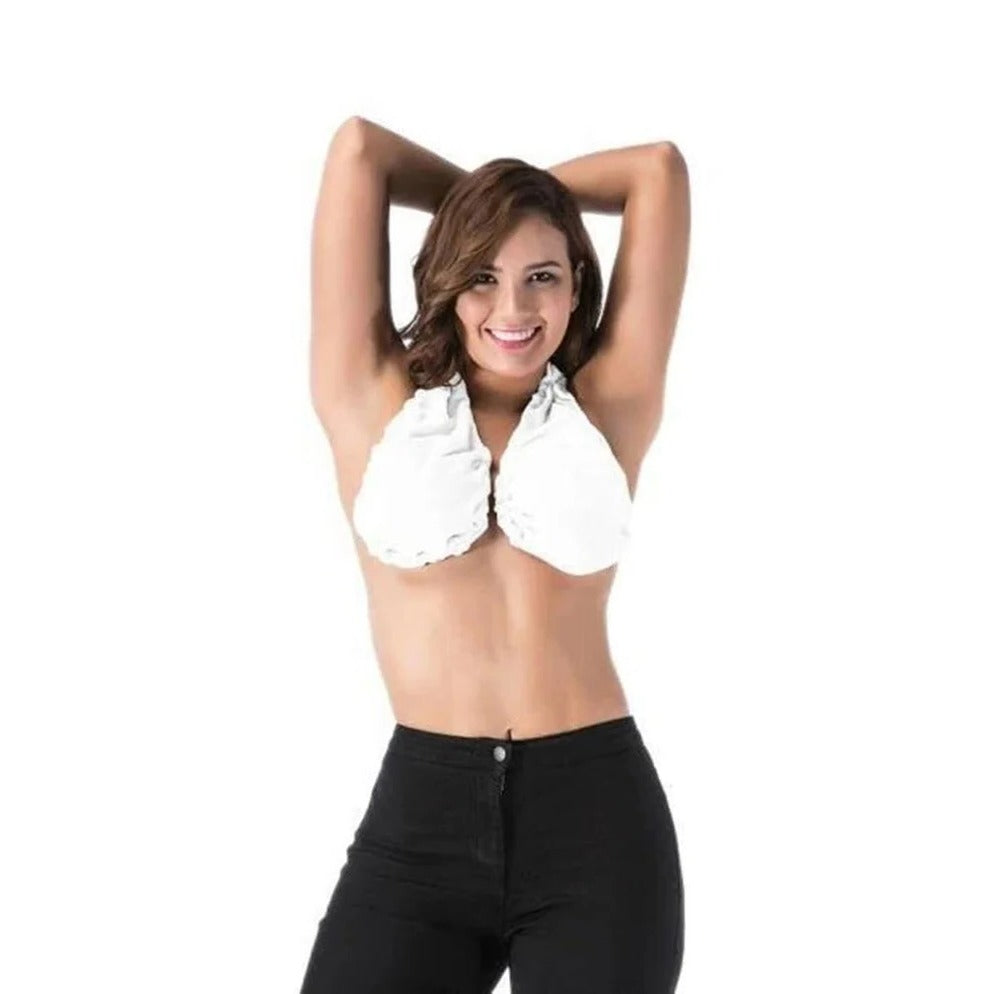 Belro soft and cozy terry towel bra, a comfortable clothing shirt with a textured terry fabric appearance.