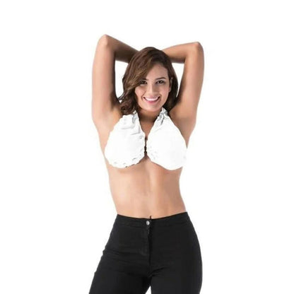 Belro soft and cozy terry towel bra, a comfortable clothing shirt with a textured terry fabric appearance.
