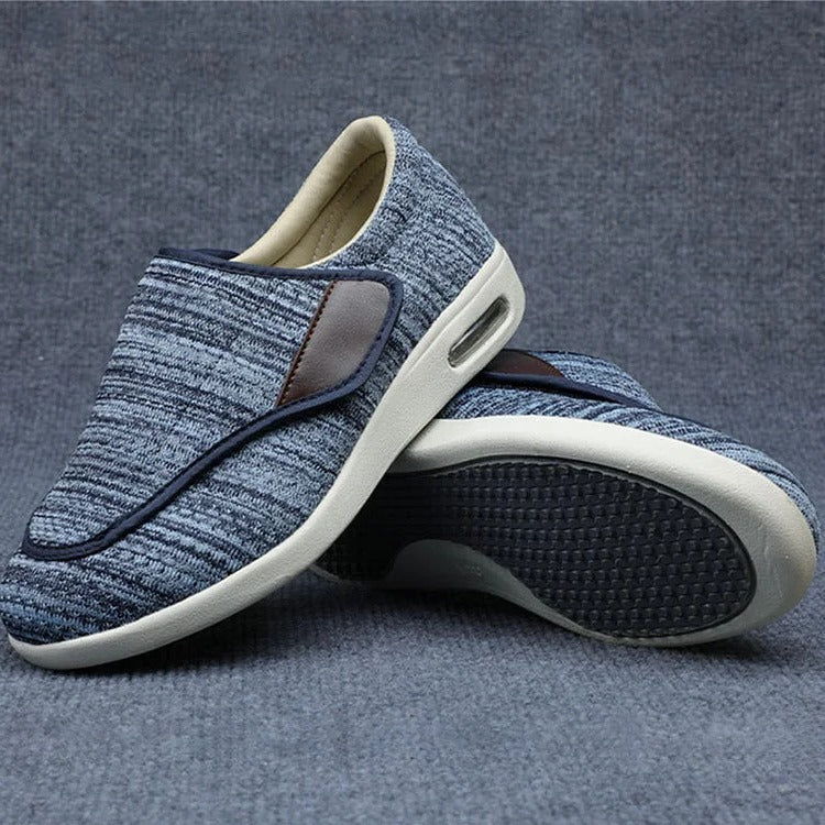 Plus size wide shoes for swollen feet by Belro, showing comfortable, spacious footwear designed for women with wider feet.