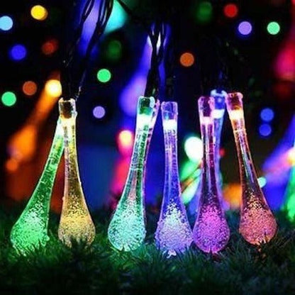 Belro solar-powered string lights with 20 LEDs, 15.7 feet long, ideal for outdoor home and garden decoration.
