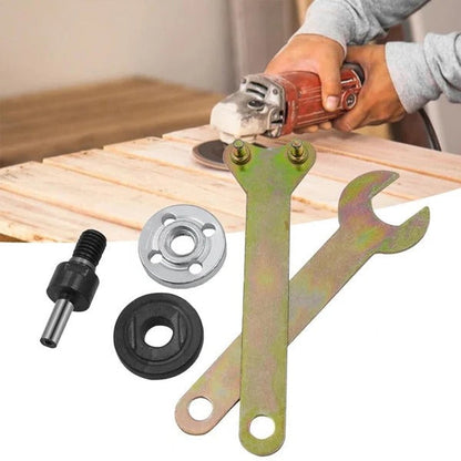 Belro electric drill grinder converter set for power tools, includes attachments for grinding and polishing tasks.