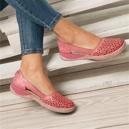Comfortable Belro women flats designed for bunions, featuring soft material and ergonomic support for pain relief.