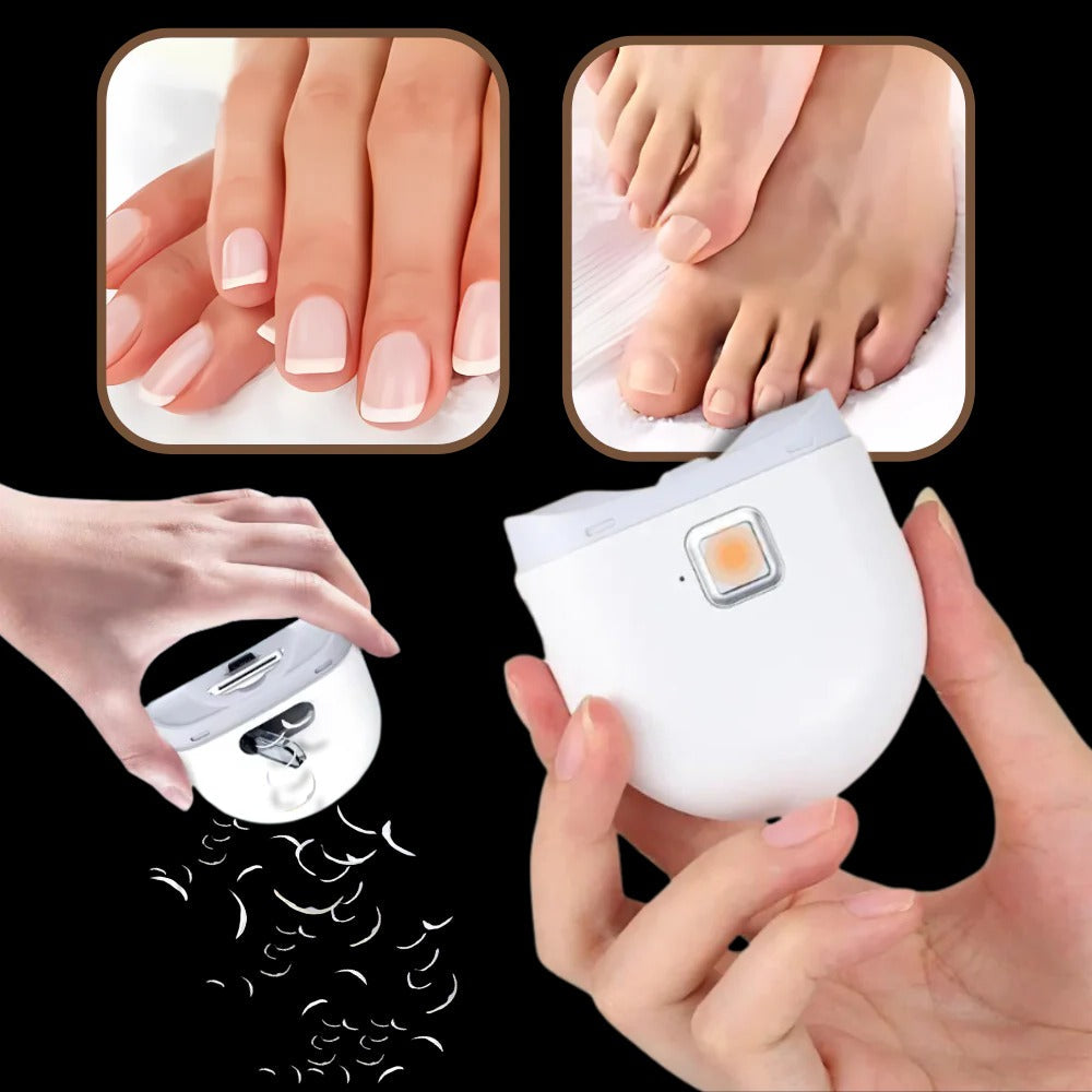 Belro dual speed electric nail clipper with ergonomic design for precise nail trimming in health and beauty nail care.