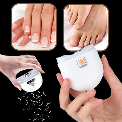 Belro dual speed electric nail clipper with ergonomic design for precise nail trimming in health and beauty nail care.