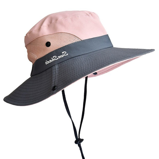 Belro UV protection foldable sun hat with wide brim, stylish sun shield accessory for outdoor protection.