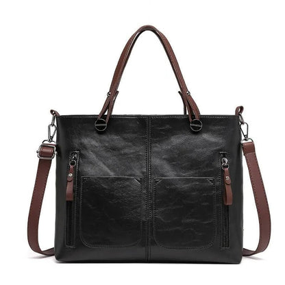 Belro elegant leather bag with sleek design, featuring multiple card slots and a stylish finish for accessories and wallet use.