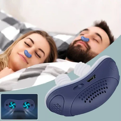 Portable NordisHome Micro CPAP sleep apnea machine with mask, compact travel-friendly design for anti-snoring and sleep apnea relief
